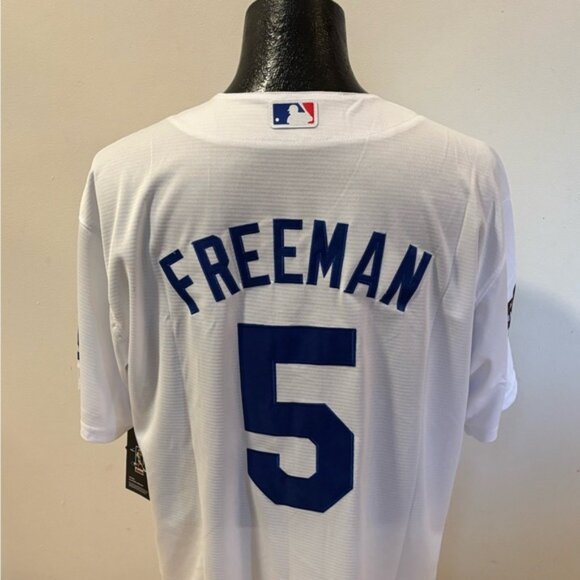 Los Angeles Dodgers Freddie Freeman # 5 Jersey , Unisex - Picture 6 of 16